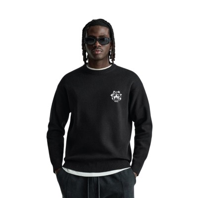 Pull noir sans capuche MMI | Boutique MMI